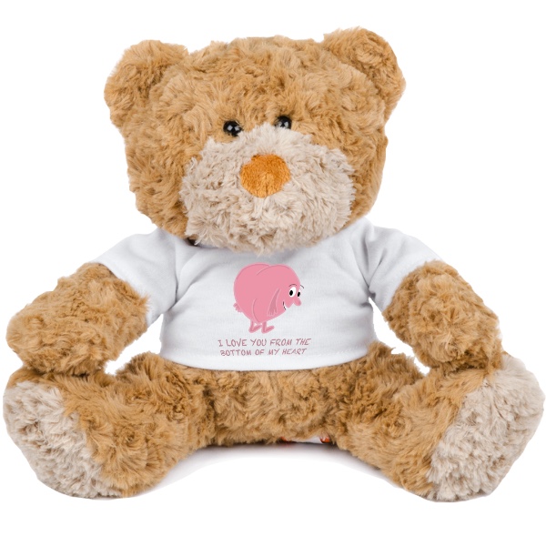 Medvídek Teddy s potiskem Láska s humorem