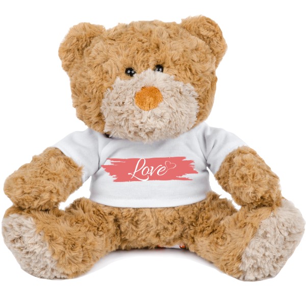 Medvídek Teddy s potiskem Medvídek Love